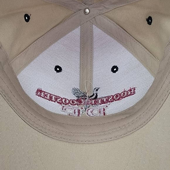 Pheasants Forever Rooster Booster Hat Outdoor Hunting Dad Cap Khaki Beige OSFM - Picture 5 of 6